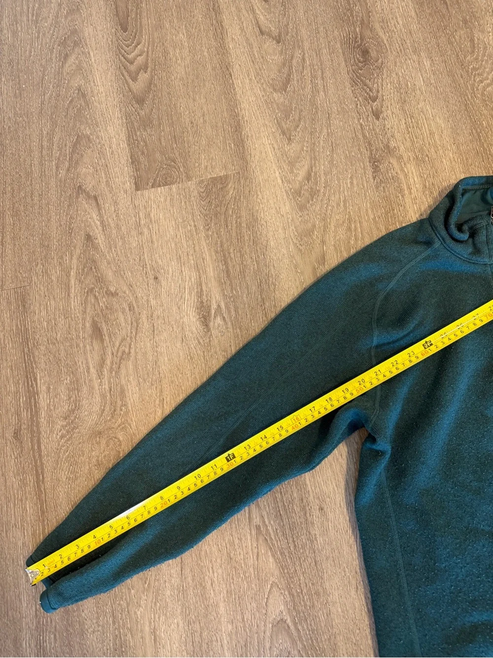 Patagonia Better Sweater Fleece 1/4 Zip Men’s Medium Green Pullover 25618 Hiking